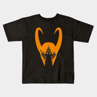 Evil God of Mischief Kids T-Shirt